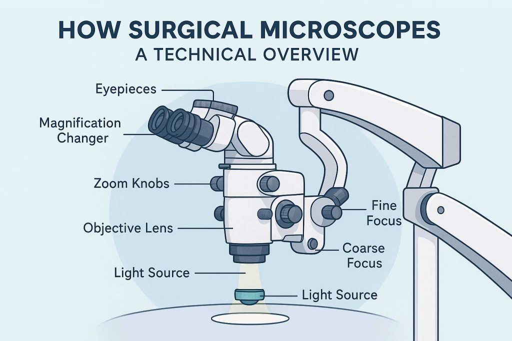 How Surgical Microscopes Work? - Surgical Scope Hub